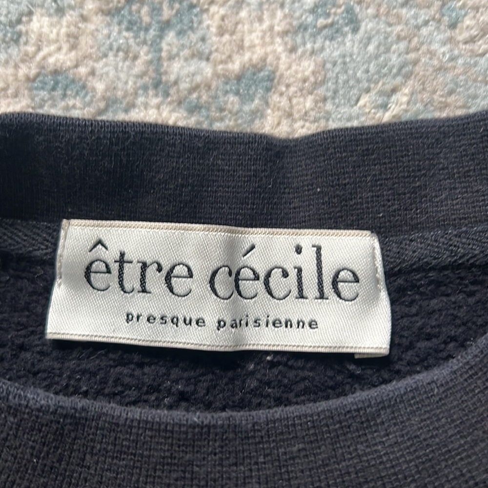 Être Cécile The Saint Honore Girls Pegasus Crewneck Sweatshirt - Womens L - Picture 5 of 7